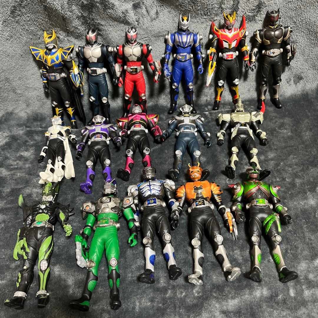 仮面ライダー ソフビ　143体＋ダブり7体　150体セット