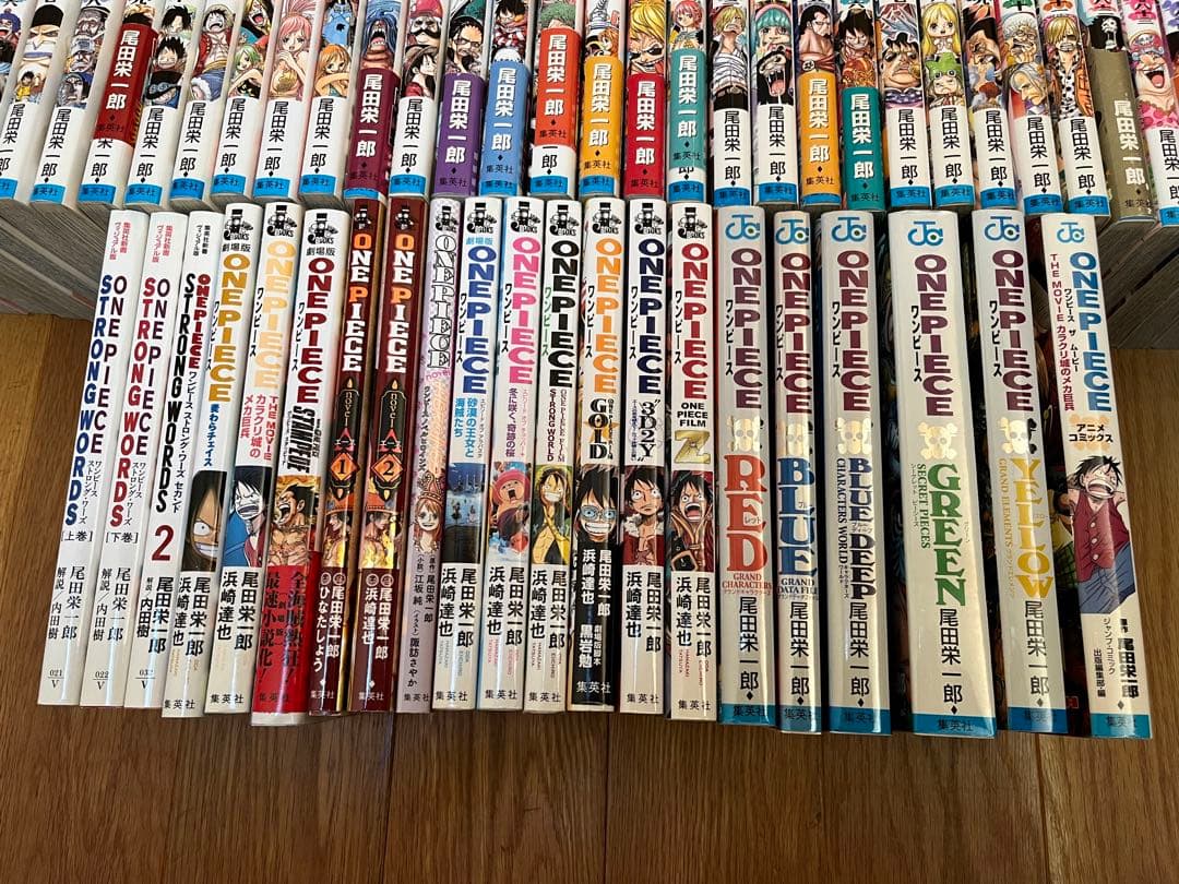 ワンピース　1〜102巻➕関連本21冊　美品　ONE PIECE