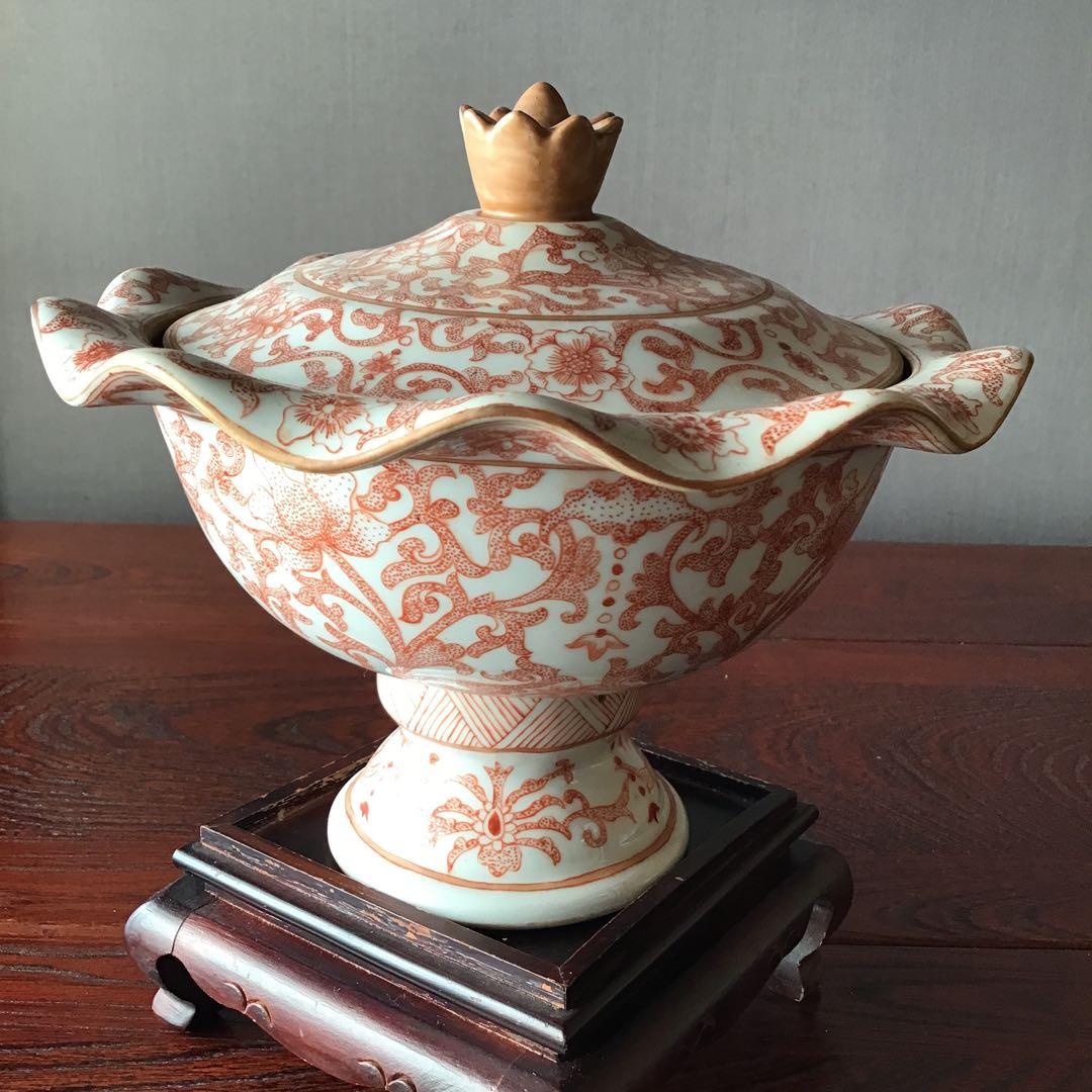 清朝　　菓子器