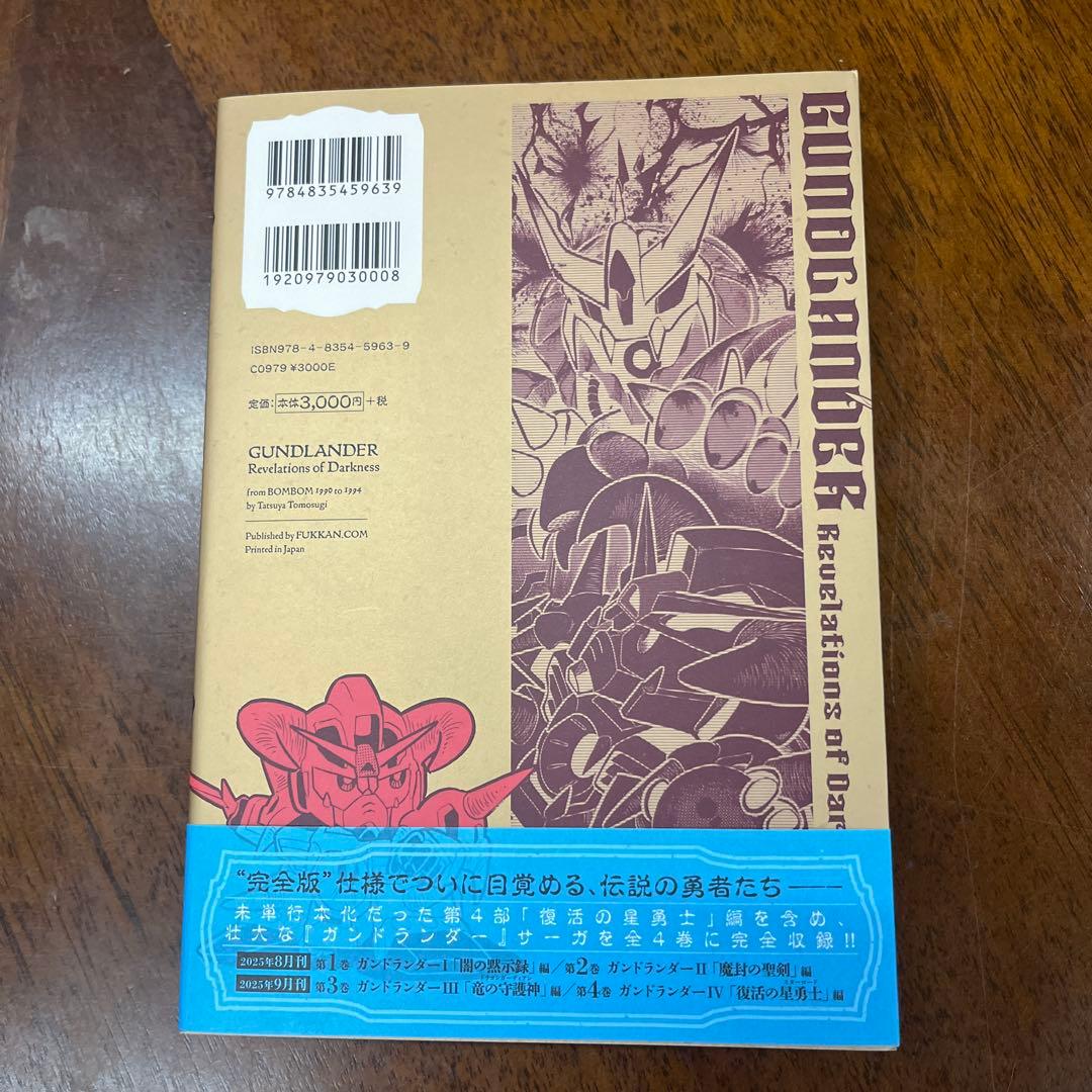 新品　初版本　漫画　ガンドランダー 全巻セット　全巻コンプリート　ナイトガンダム