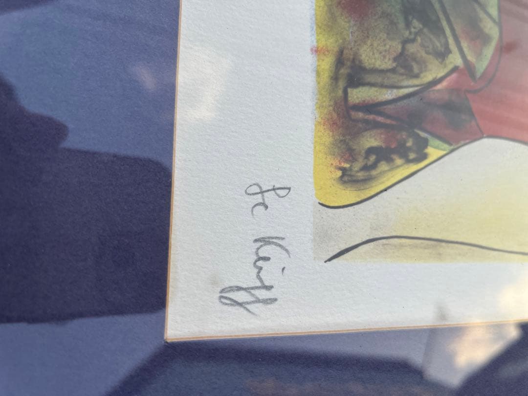 リンダ.ル.キンフ.リトグラフ、リトグラフ、マタニティーカラーリトグラフ