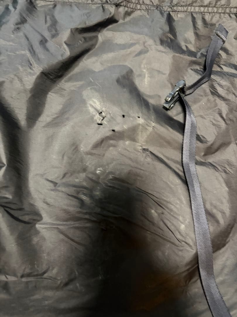 軽量テントフライ グレー ブラック　Ninja tent　ニンジャテント