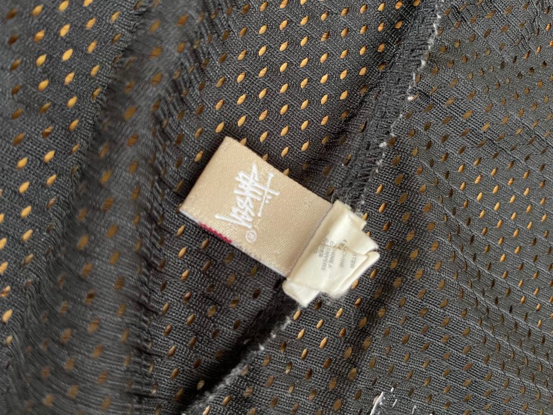 STUSSY メッシュベースボールシャツLサイズ 黒