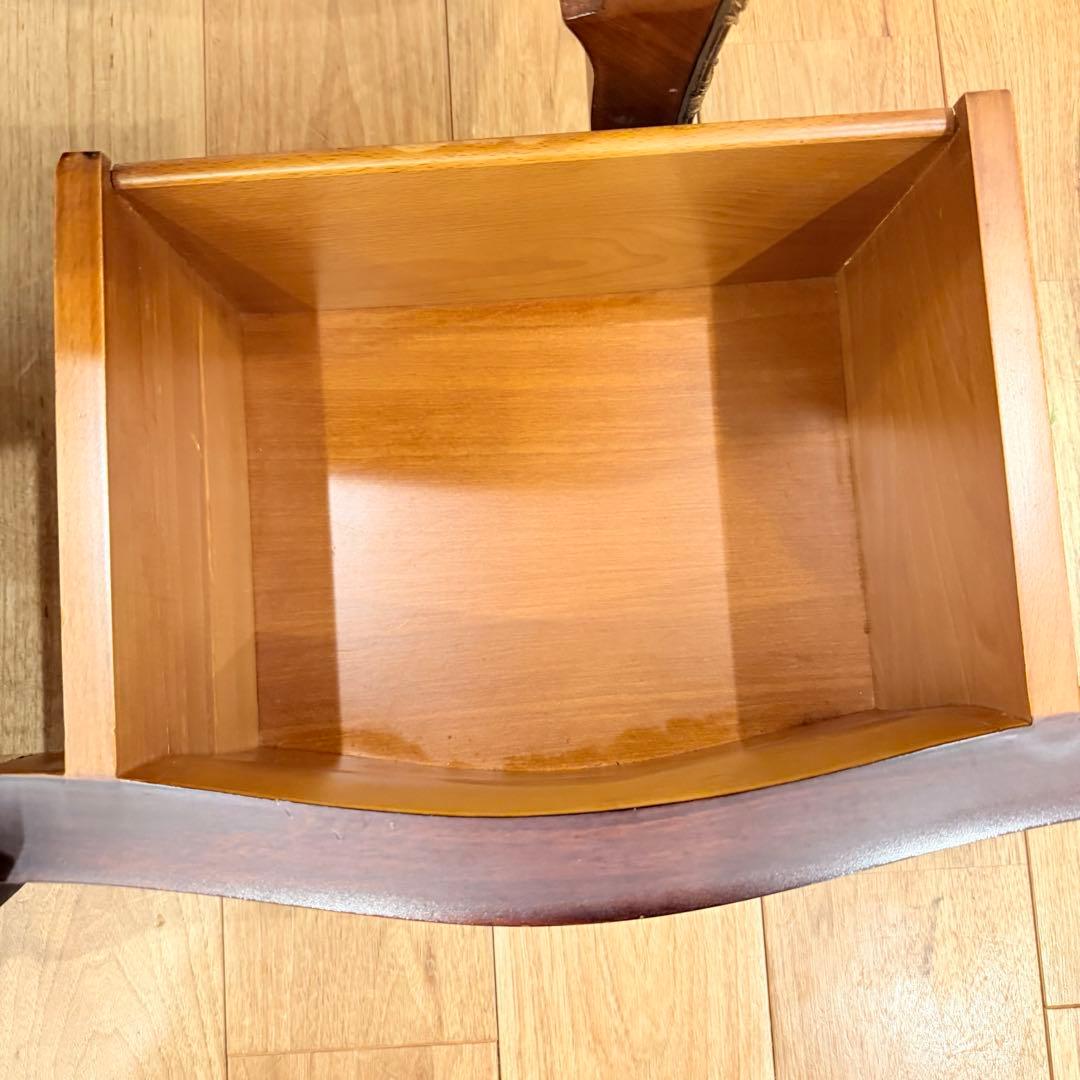 店舗 撮影用 空間が一気に映える 猫脚 アンティーク チェスト 大理石天板 象嵌