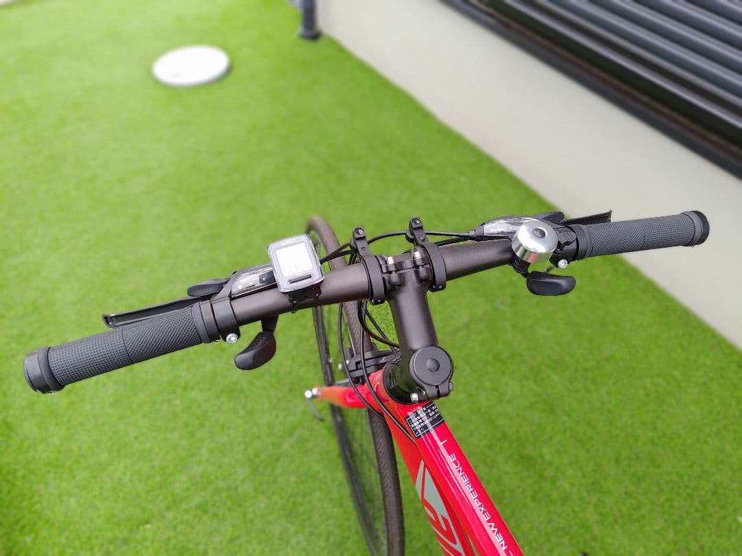 AIR ON クロスバイク レッド小さめサイズ