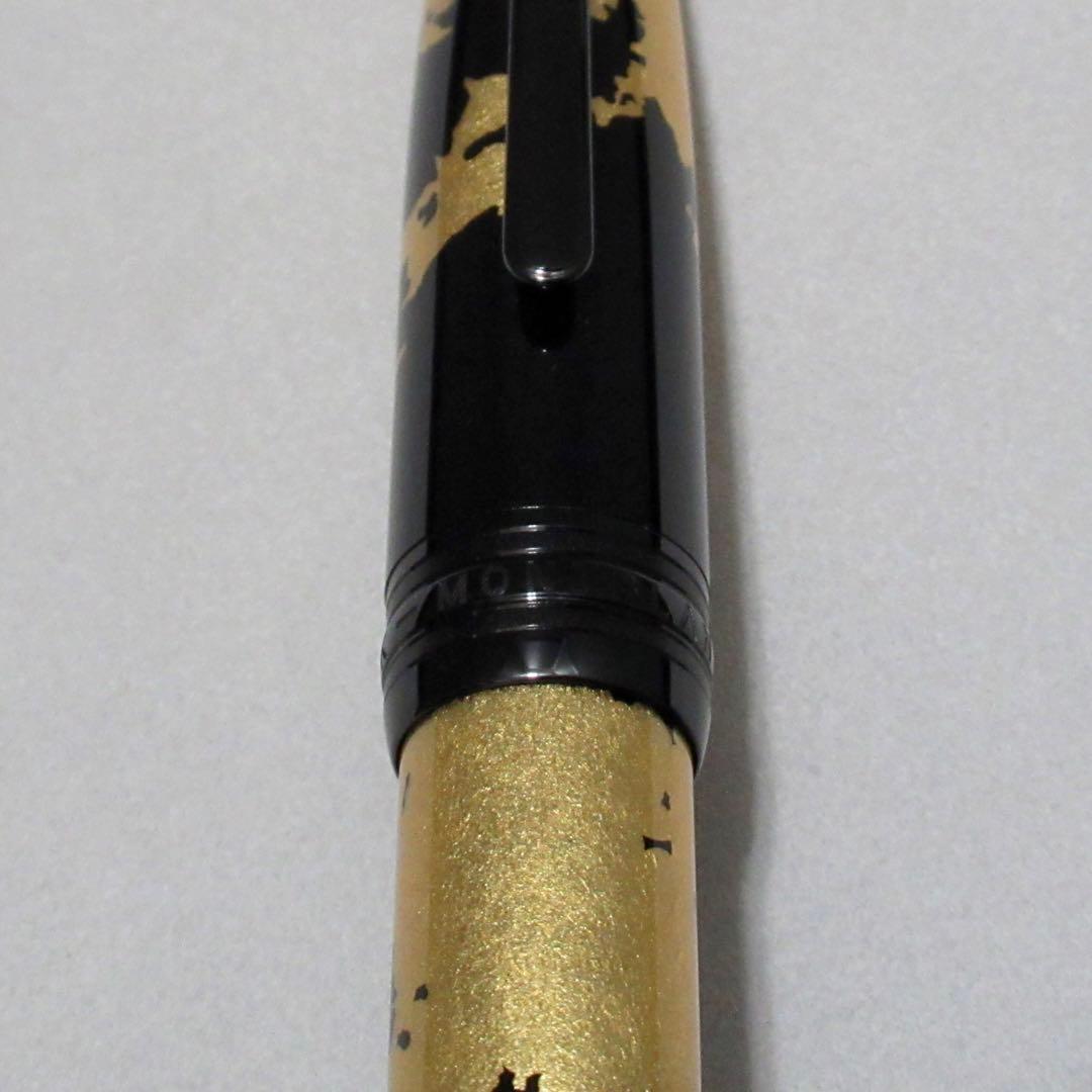 モンブラン ローラーボール 162 ソリテール カリグラフィー ゴールドリーフ