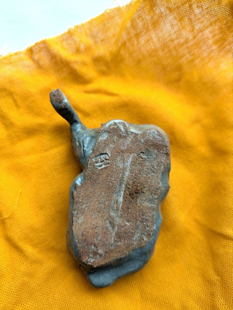 最終値段❗️香合　羊　出雲焼１１代空権作　来年の干支羊