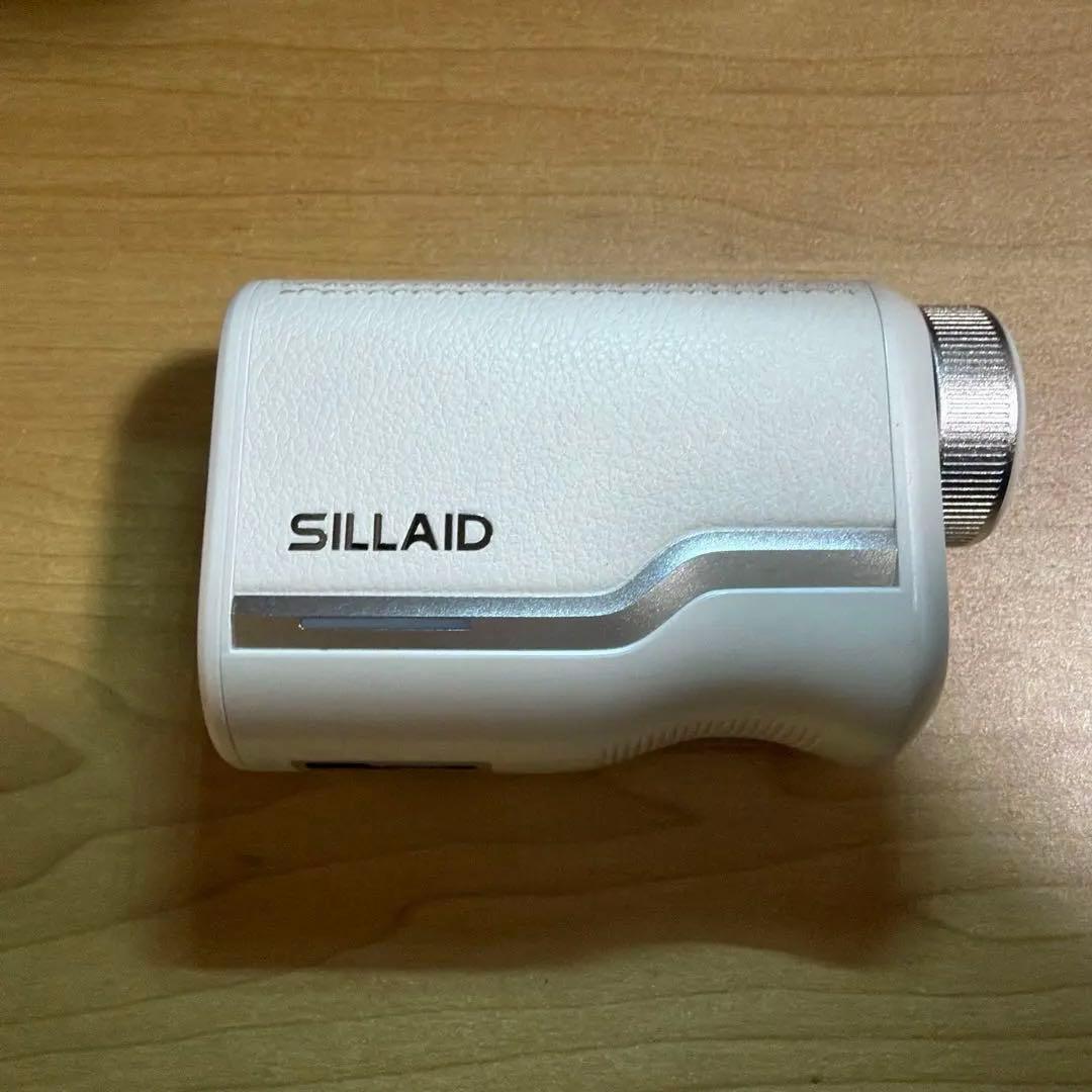 クミコ【美品】SILLAID ゴルフ用レーザー距離計 ホワイト