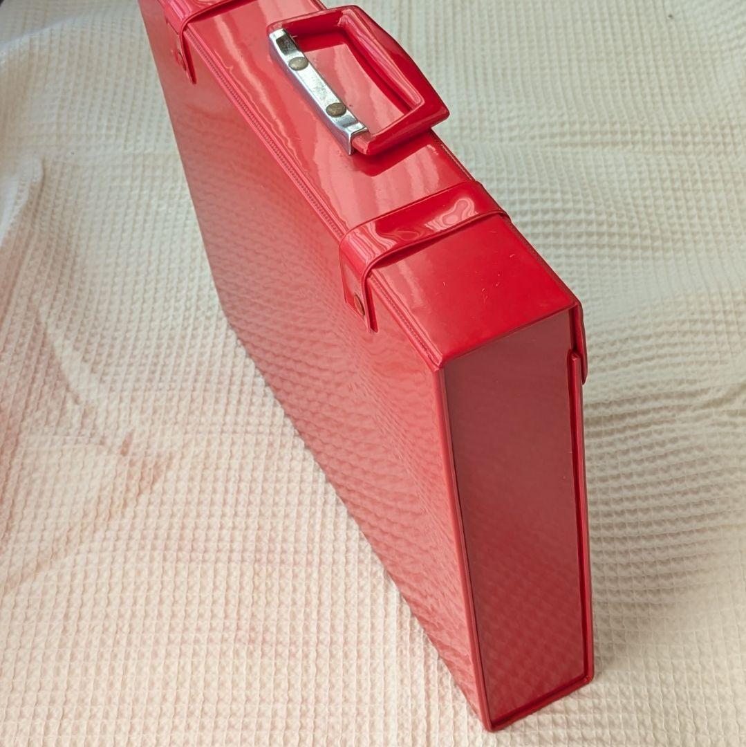 ペコちゃん ステーショナリーケース トランク 不二家 公式 昭和レトロ 中古