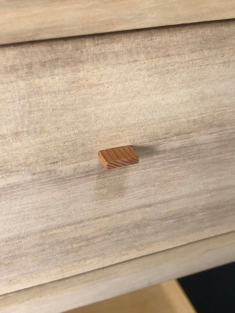 《R》茶道具 江岑棚 組立式 桐木地 元箱　260212け2