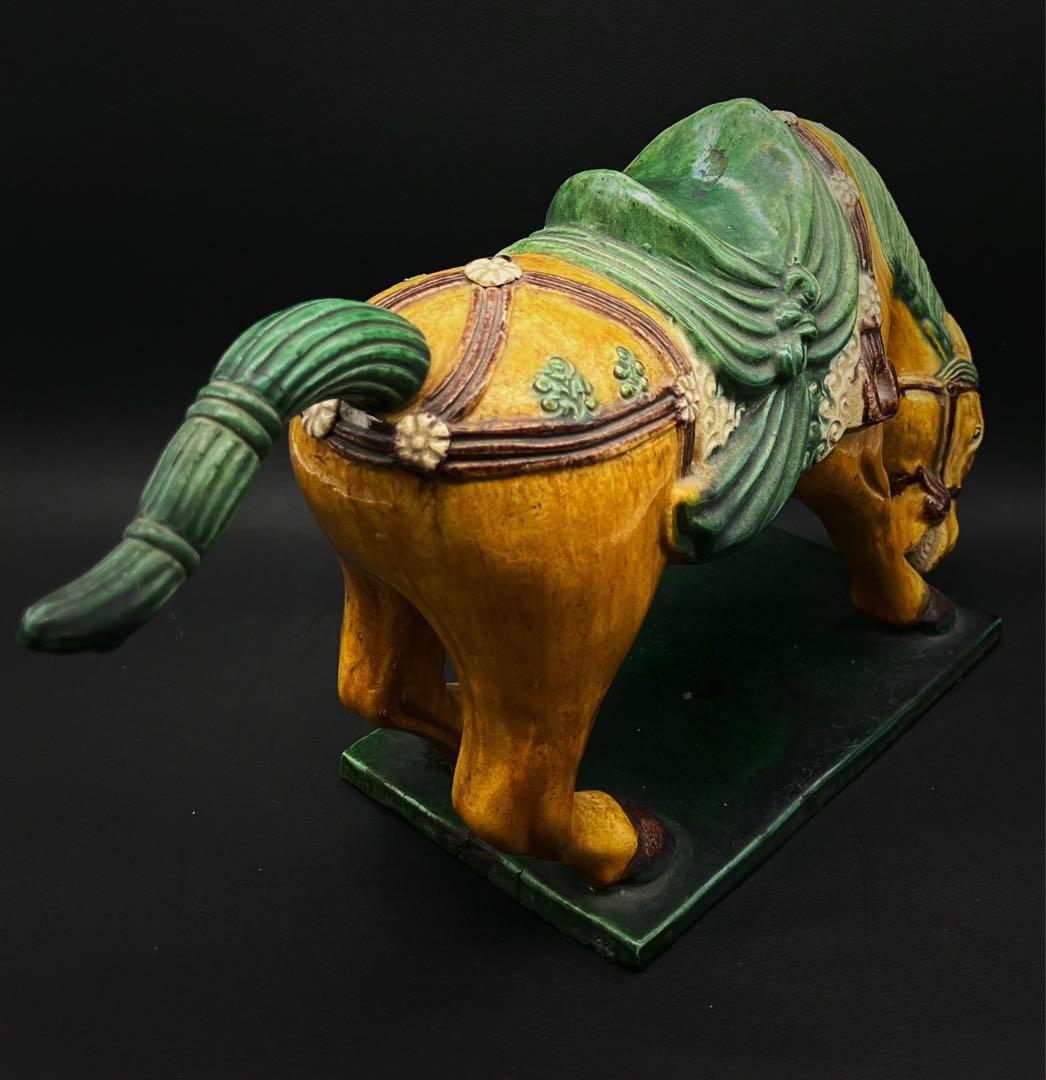 中国美術 唐三彩 馬 コレクション