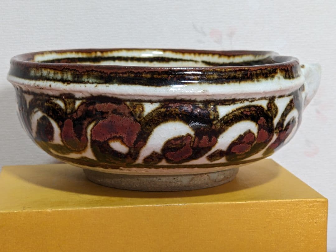 ♦京焼 五代 清水六兵衛 鉄絵 酒器 片口 小鉢 盛り鉢 花器 茶道具 骨董品