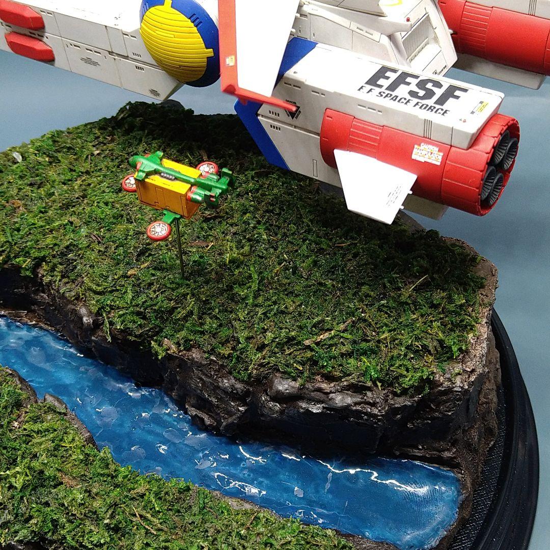 プラモデル EXモデル ホワイトベース 塗装済み完成品