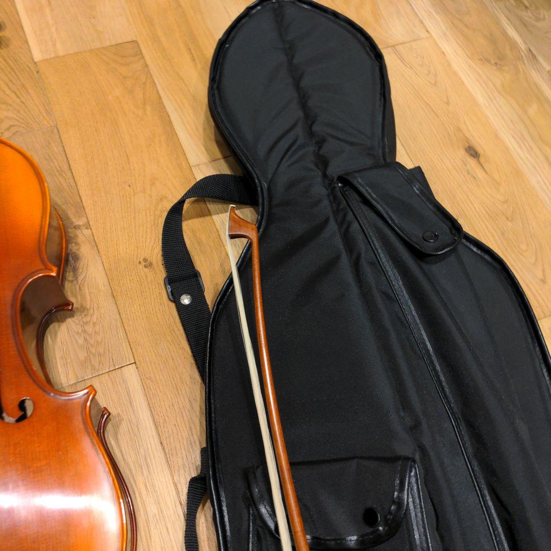 1/8分数チェロ弓ソフトケースセット