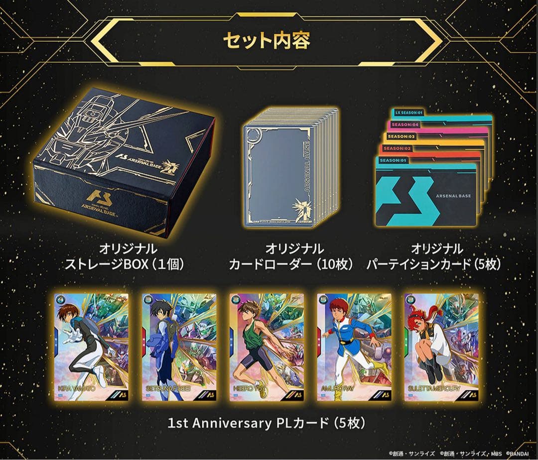 ガンダム　アーセナルベース　1stアニバーサリースペシャルBOXセット