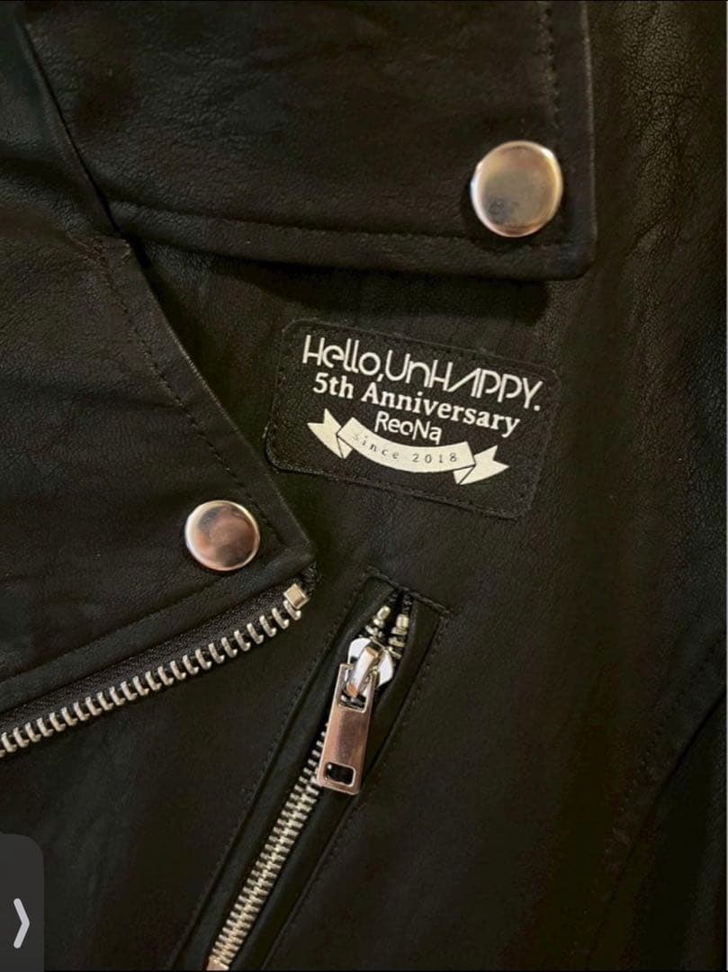 ReoNa 5th anniversary ライダースジャケット　Mサイズ