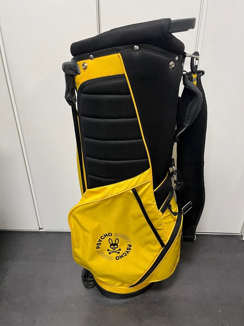 PSYCHO BUNNY スタンドバッグ イエロー
