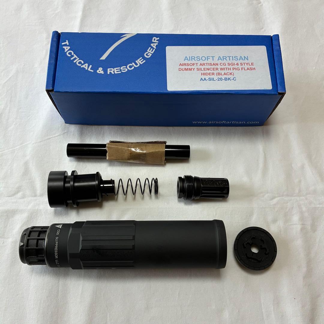 AIRSOFT ARTISAN CGS SCI-SIXタイプ ダミーサイレンサー