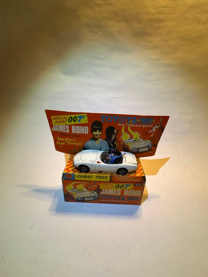 【Corgi 336】James Bond Car TOYOTA 2000GT