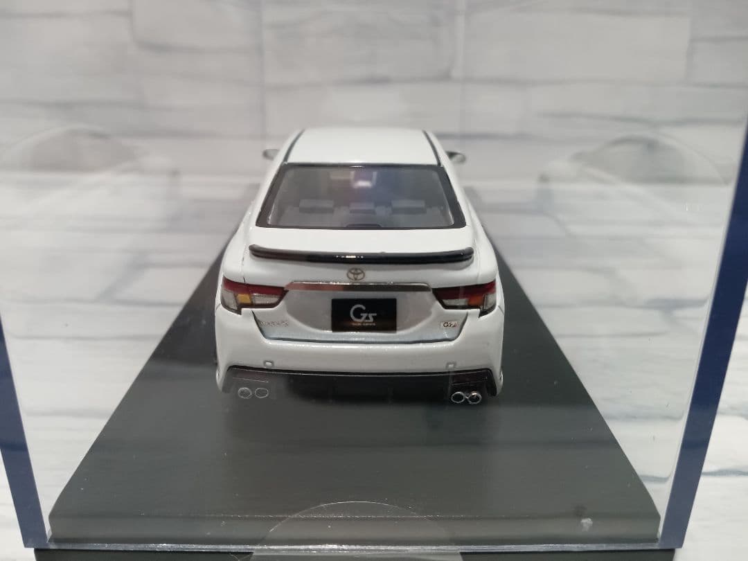 1/43 ハイストーリー　トヨタ　マークX 350S G`s ミニカー　ホワイト