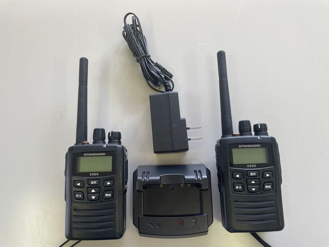 ◎*影様 スタンダード製 登録局 VXD9 トランシーバー 2台セット