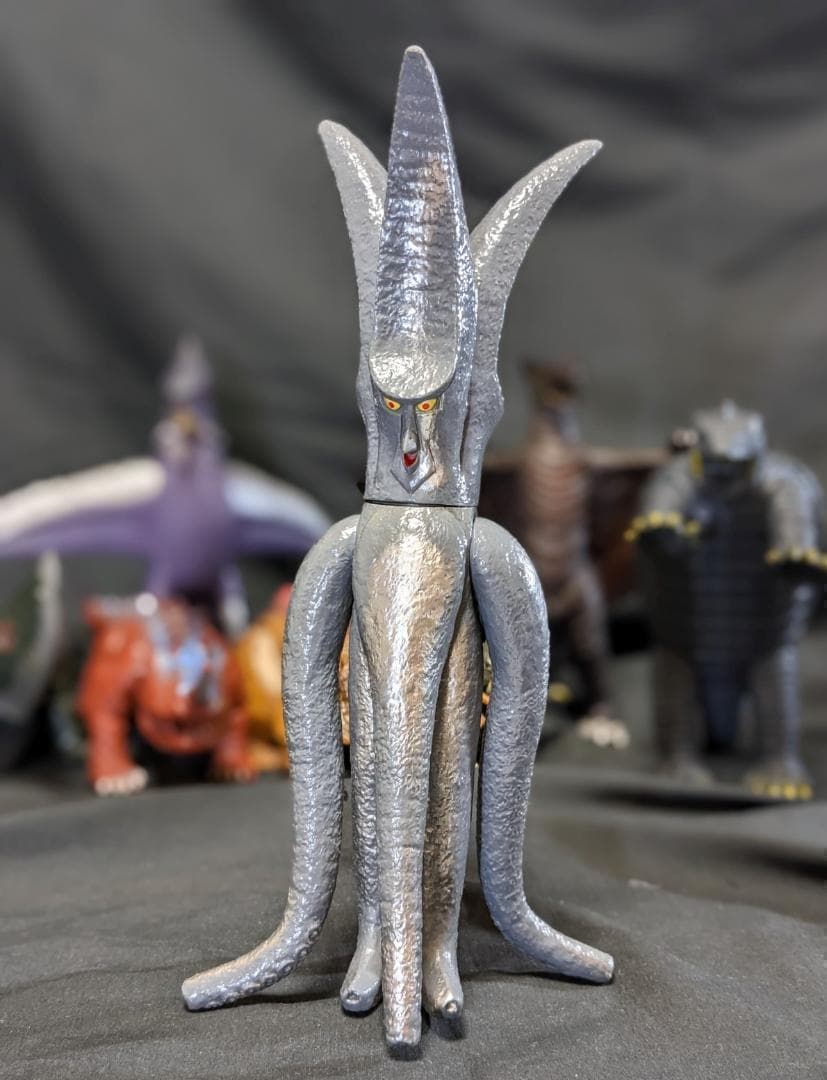 昭和ガメラ＆登場怪獣（バンダイ）ソフビフィギュア・コンプリート７体セット＋1