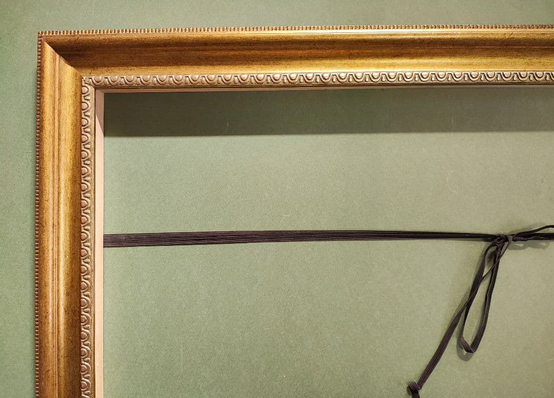 F30号 額縁 ゴールド 枠幅約8cm【白日会・創元展・示現会】公募展・個展用