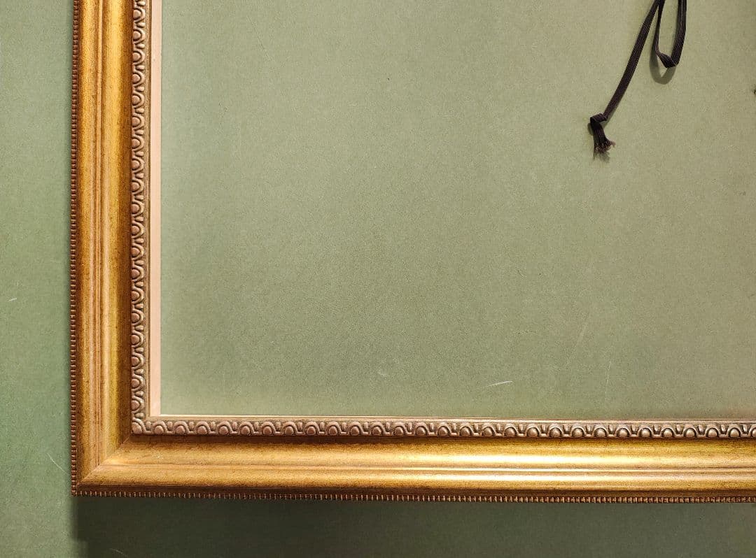 F30号 額縁 ゴールド 枠幅約8cm【白日会・創元展・示現会】公募展・個展用