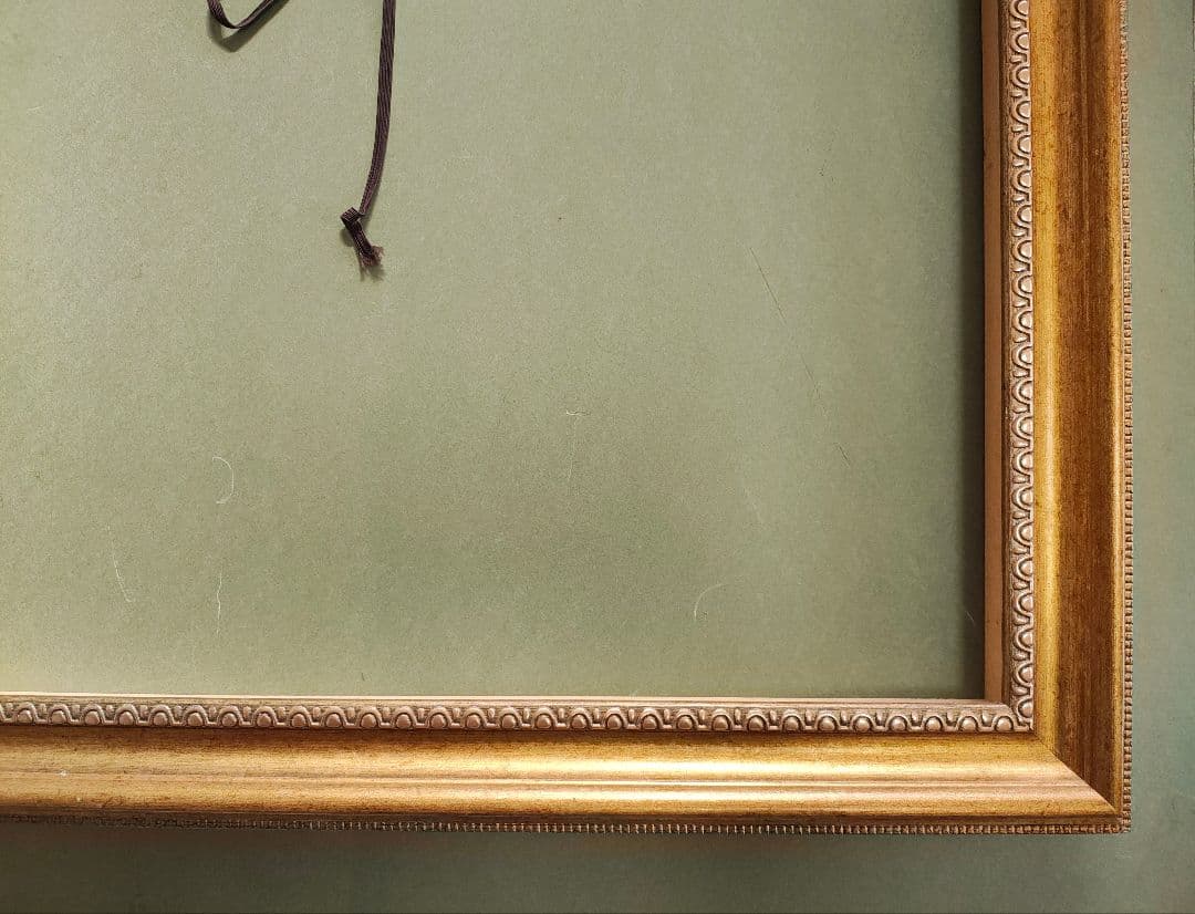 F30号 額縁 ゴールド 枠幅約8cm【白日会・創元展・示現会】公募展・個展用