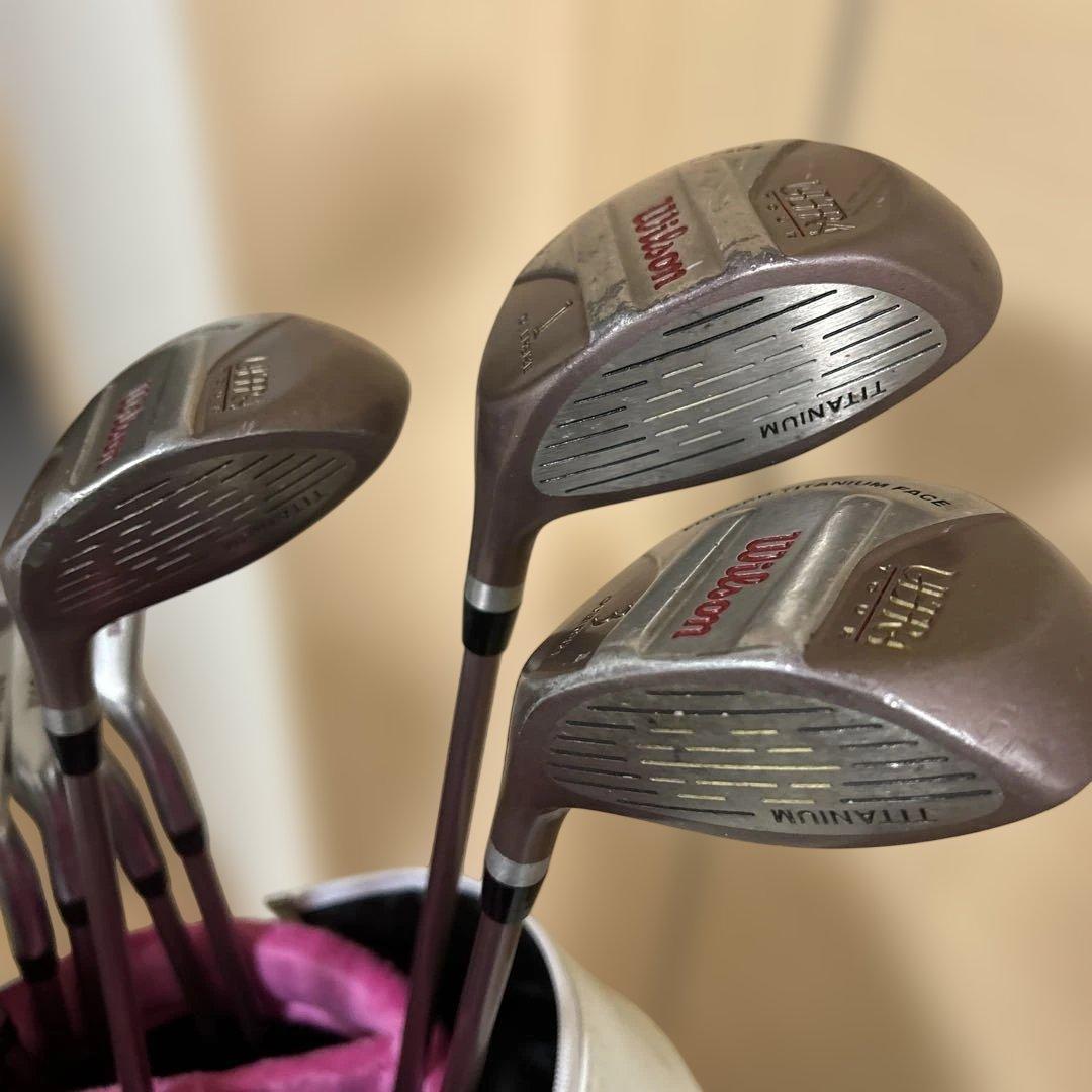 ゴルフクラブ　レディース 初心者　ウィルソン　ULTRATOUR 10本セット