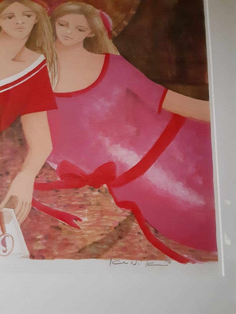 松任谷国子リトグラフ