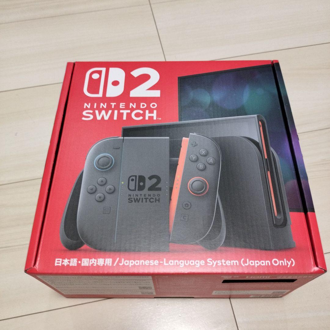 ✨️新品✨️Nintendo Switch2本体 (日本語専用)➕️保護フィルム