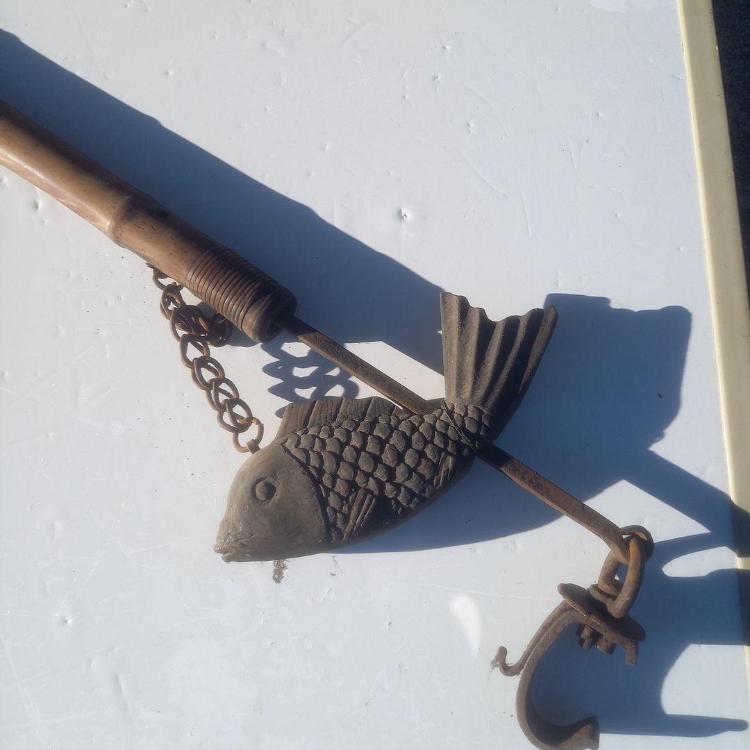 古民具　自在鉤