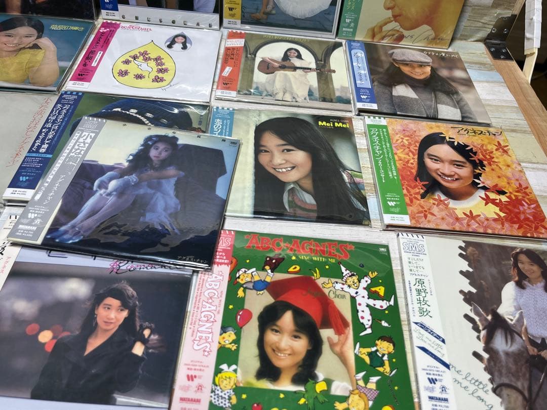 デビュー50周年記念企画　アグネス・チャン紙ジャケット21枚セット　23ＣＤ