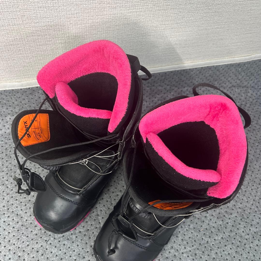 数回使用 レディース 23cm SIONIX atop ダイヤルブーツ