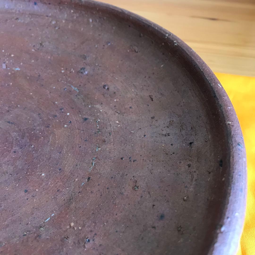 中村六郎　備前焼　皿