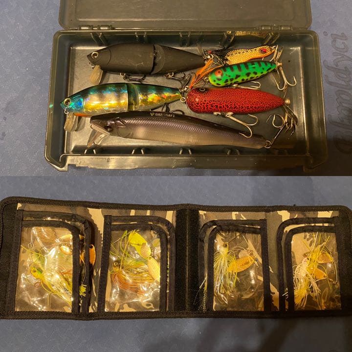 値下げしました！バス釣り用ハードルアー80個以上！ルアーボックス丸ごと