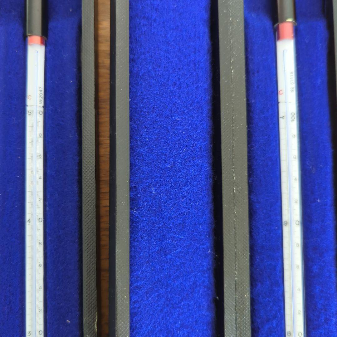 新日本計測株式会社製 二重管標準温度計 中型 2本 0〜50℃ 50〜100℃