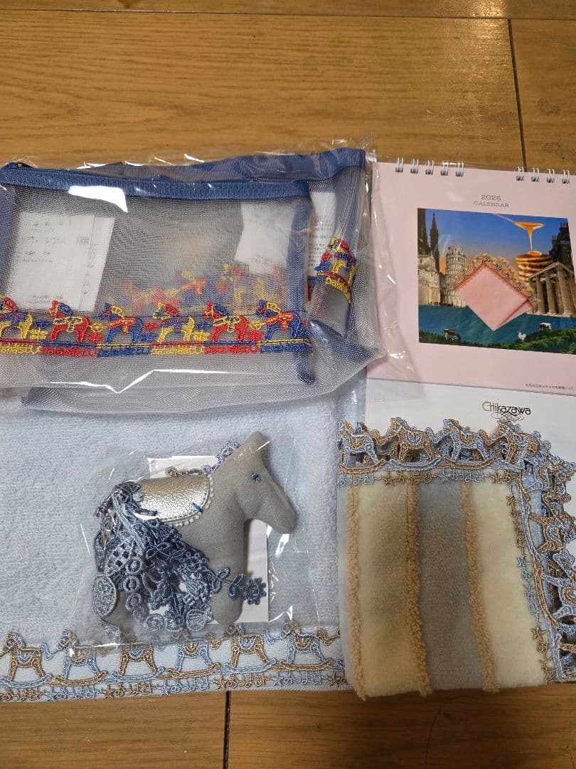 ◎新品未使用品◎近沢レース 福袋 馬 2026 ハッピーバッグ 午年6点セット
