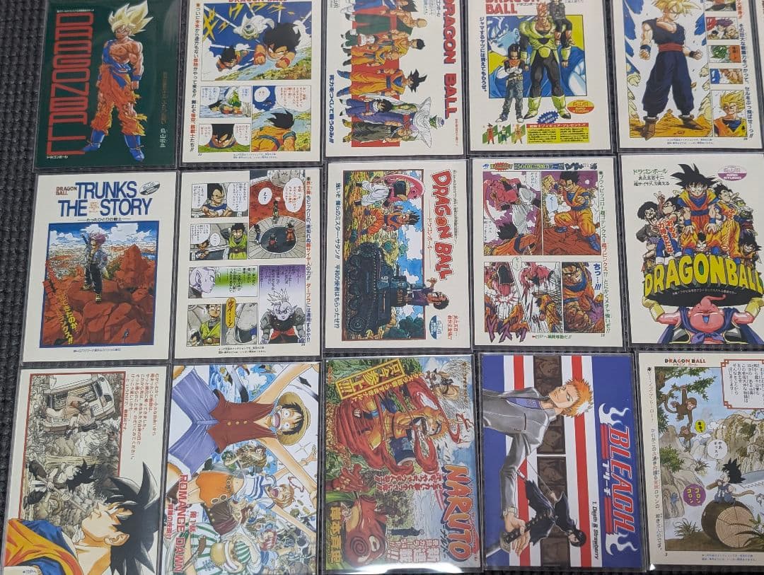 ドラゴンボールジャンプ表紙カード全４７枚スリーブ入りセット
