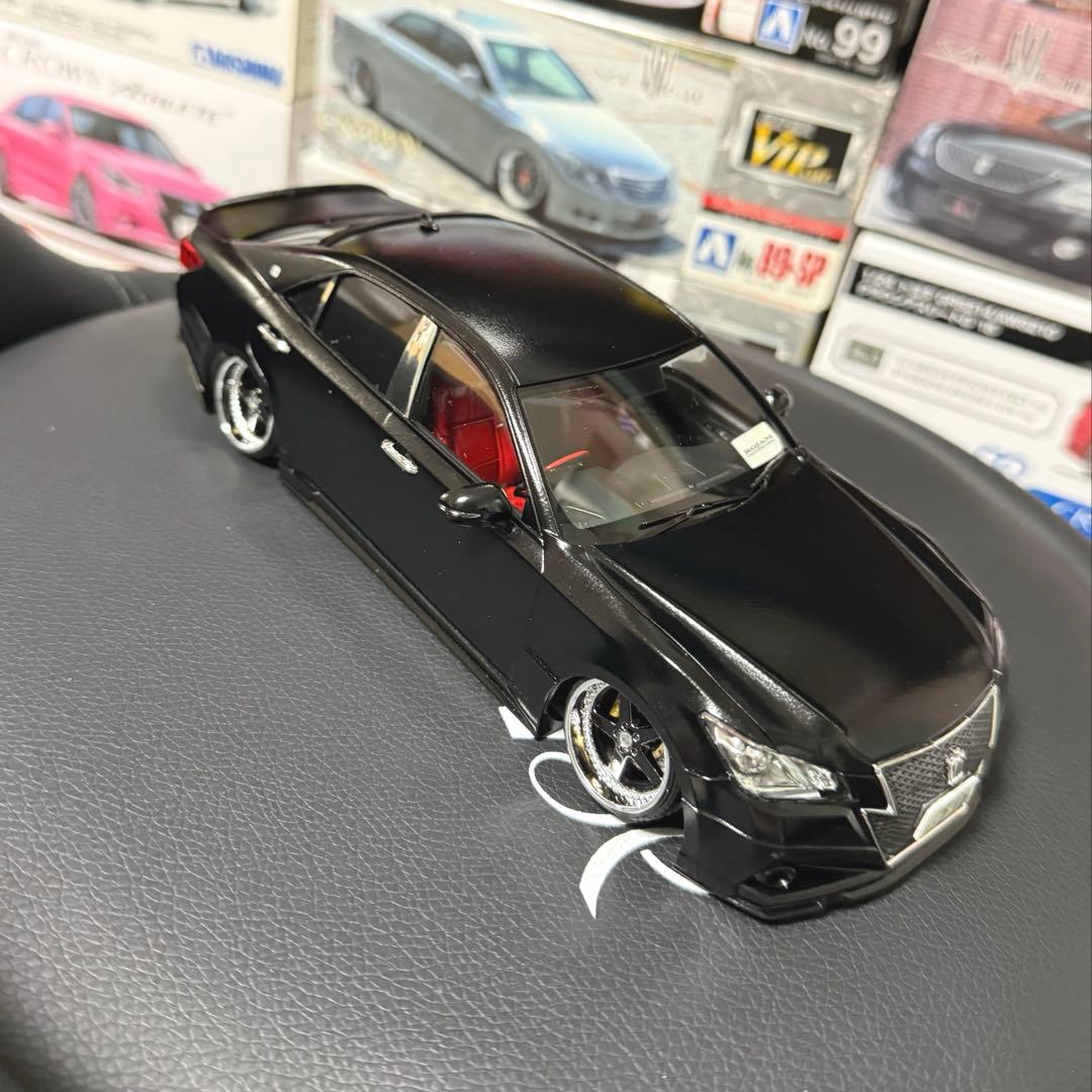 アオシマ ROJAM GRS214 クラウン アスリート VIPcar