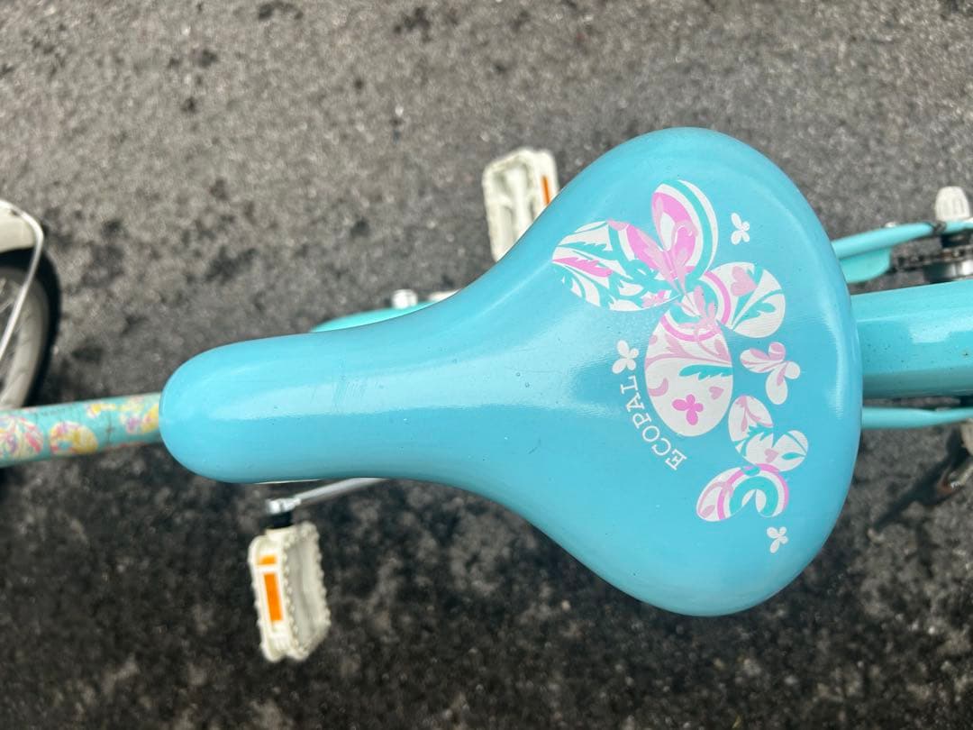 【滋賀県直接受け渡し出来る方限定】子供用自転車 22インチ エコパル