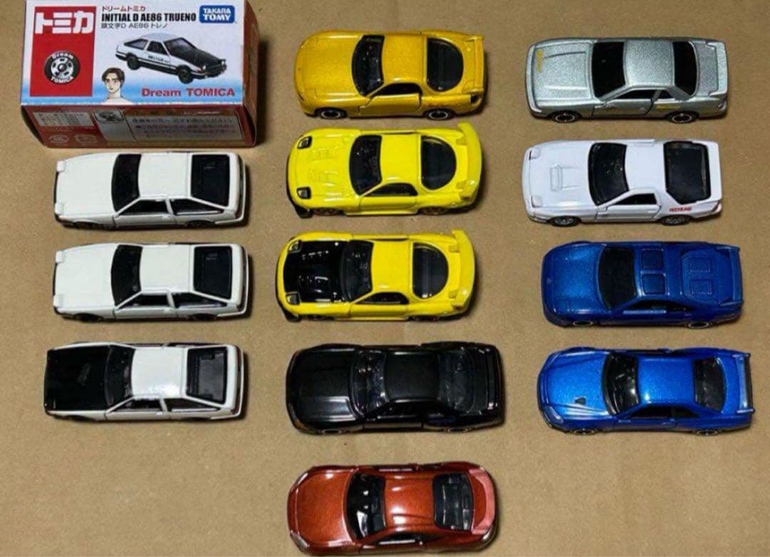 ドリームトミカ 頭文字D 13台セット