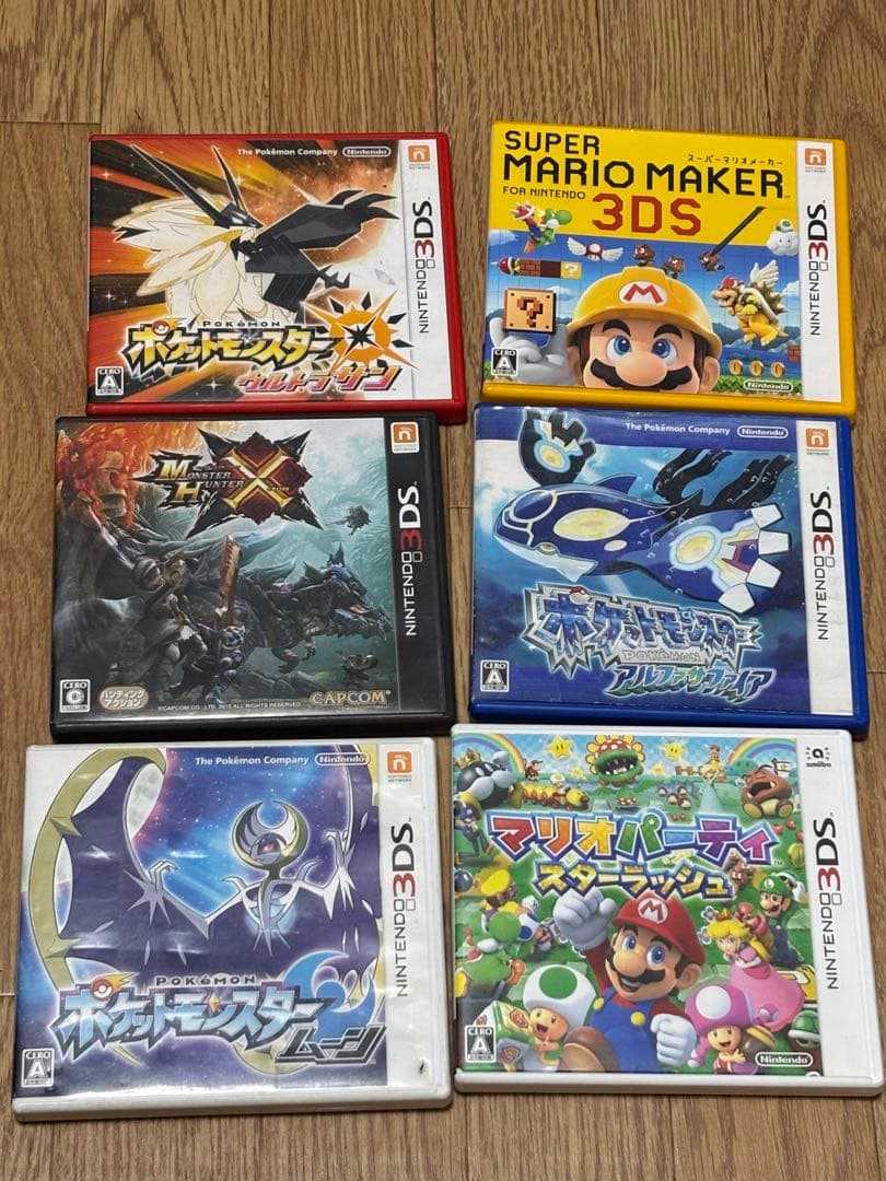 【*み様 3DSソフト まとめ売り ポケモン マリオカート その他