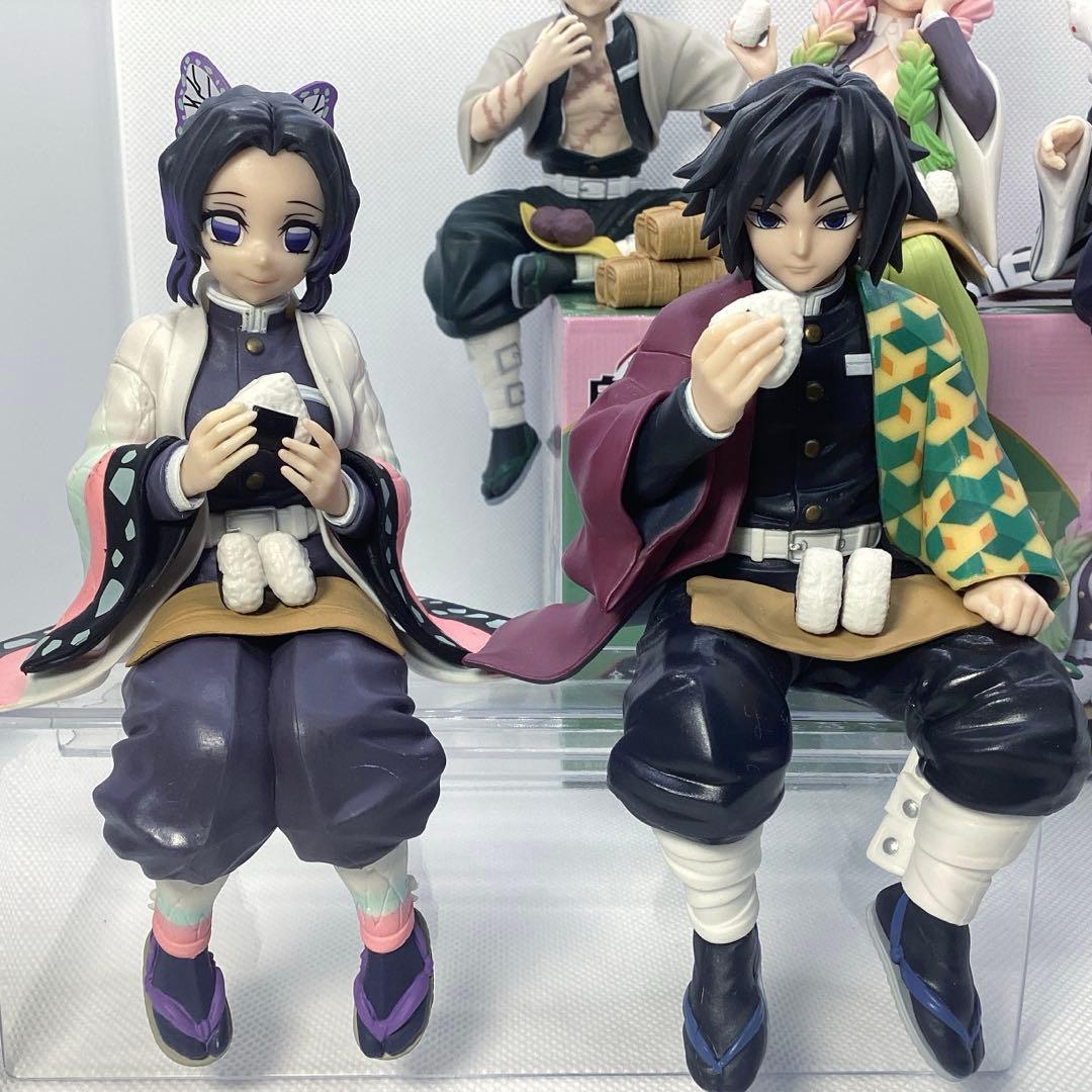 鬼滅の刃　プレミアムちょこのせフィギュア　冨岡義勇　しのぶ　伊黒　甘露寺　不死川