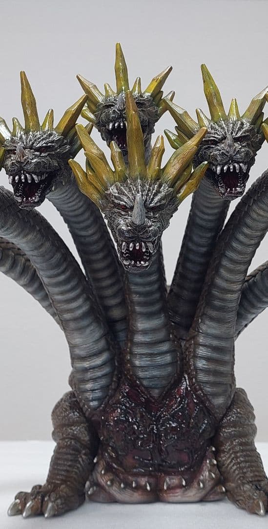 ヤマタノオロチ 特大ソフビフィギュア６０センチオーバー！フルリペイント塗装作品