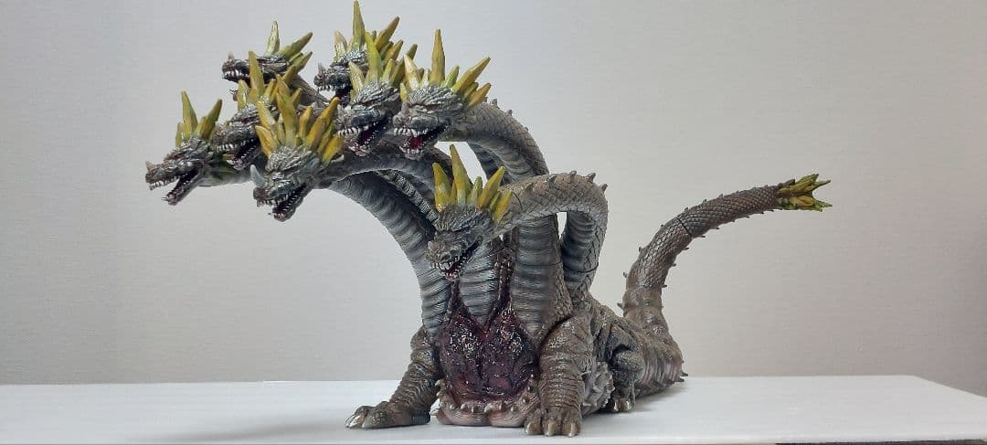 ヤマタノオロチ 特大ソフビフィギュア６０センチオーバー！フルリペイント塗装作品