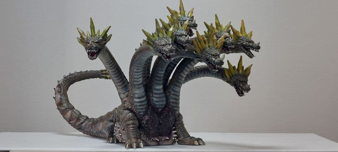 ヤマタノオロチ 特大ソフビフィギュア６０センチオーバー！フルリペイント塗装作品