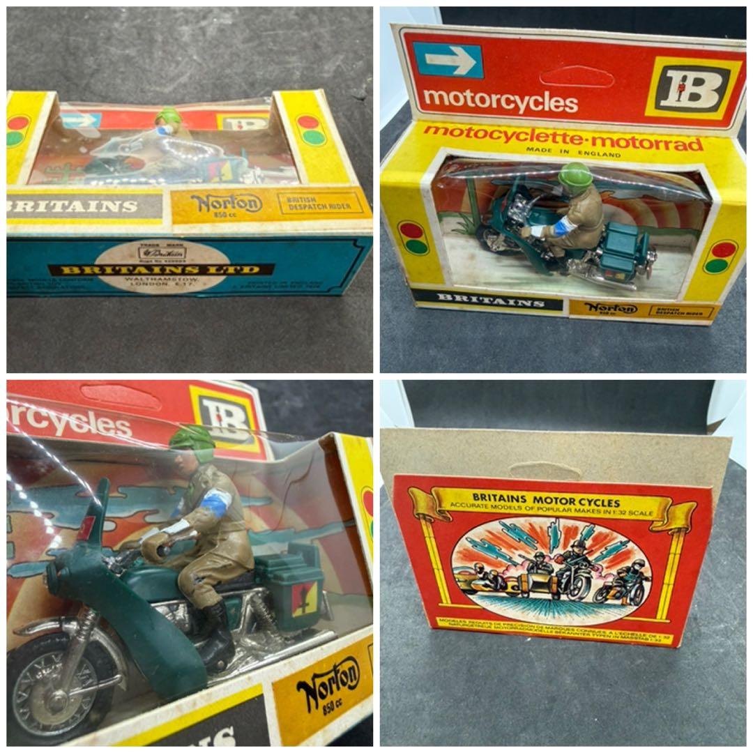 BRITAINS 英国製 モーターサイクル フィギュア 大量まとめ売り 12点