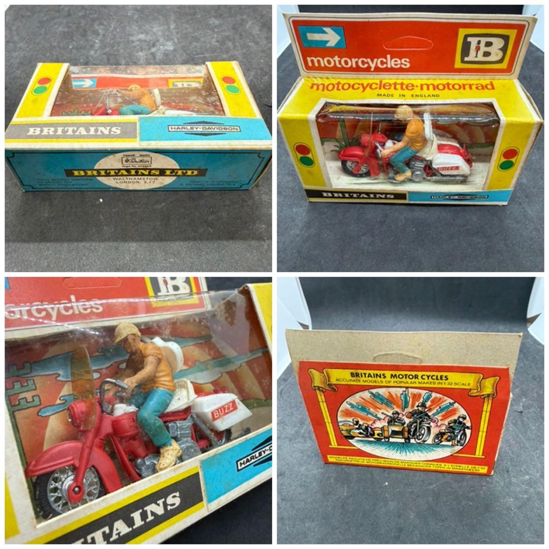 BRITAINS 英国製 モーターサイクル フィギュア 大量まとめ売り 12点